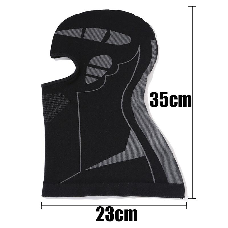 1Pc Winter Thermal Ski Balaclava Hats For Women Outdoor Full Face Mask Cold-Proof Cycling Head Neck Cover Helmet Scarf Liner Cap