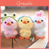 Cute Yellow Duck Plush Keychain With Soft Pp Cotton Filling For Kids And Backpack Decor