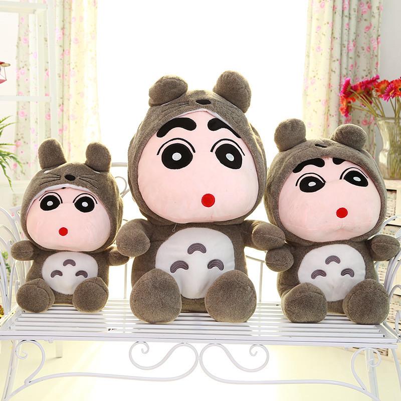 Chan Creyon Shin My Neighbor Totoro Stuffed Animal Cartoon Children Doll Gift