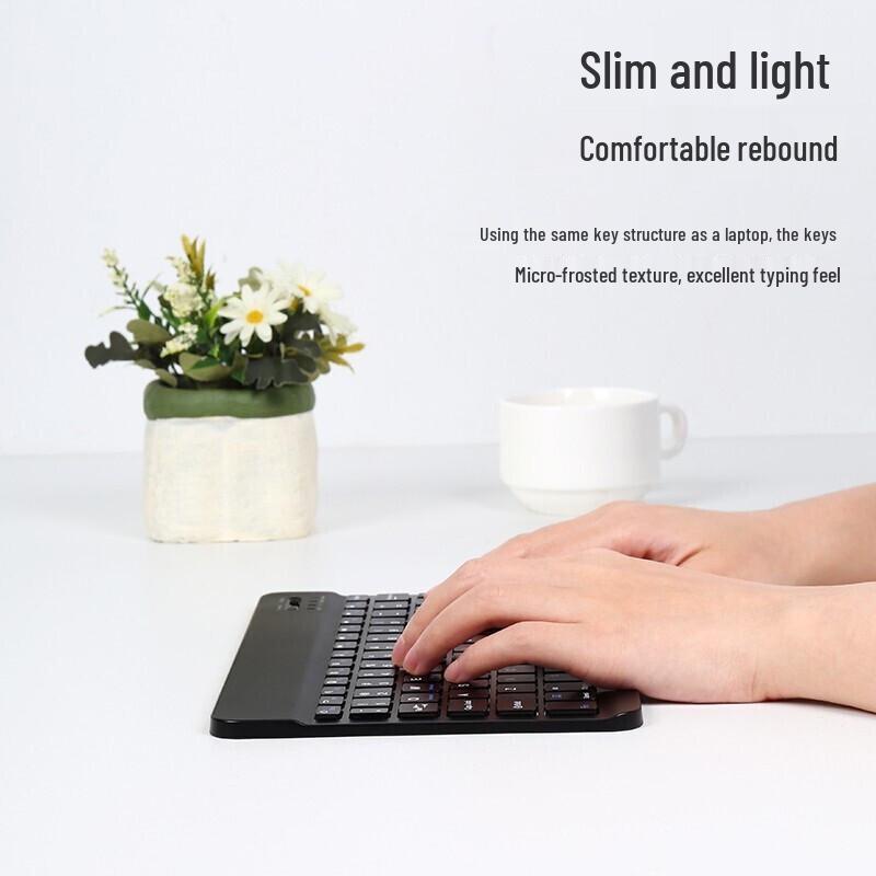 Universal Ultra-Thin Wireless Bluetooth Tablet Keyboard