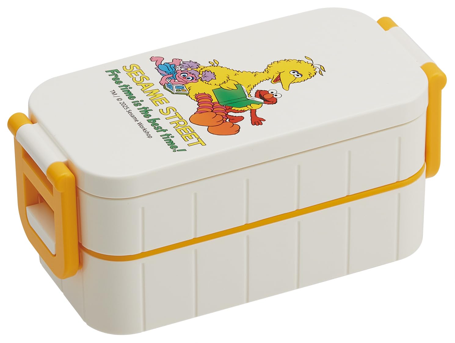 Skater Lunch Made in Sesame Street POP Box, 2-tier, 600ml, Japan, YZW3-A