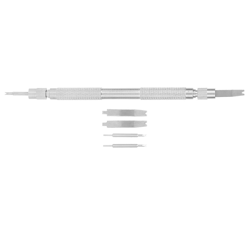 Watch Strap Spring Bar Link Pin Remover Tools with Spare Heads Watch Repairing Accessory