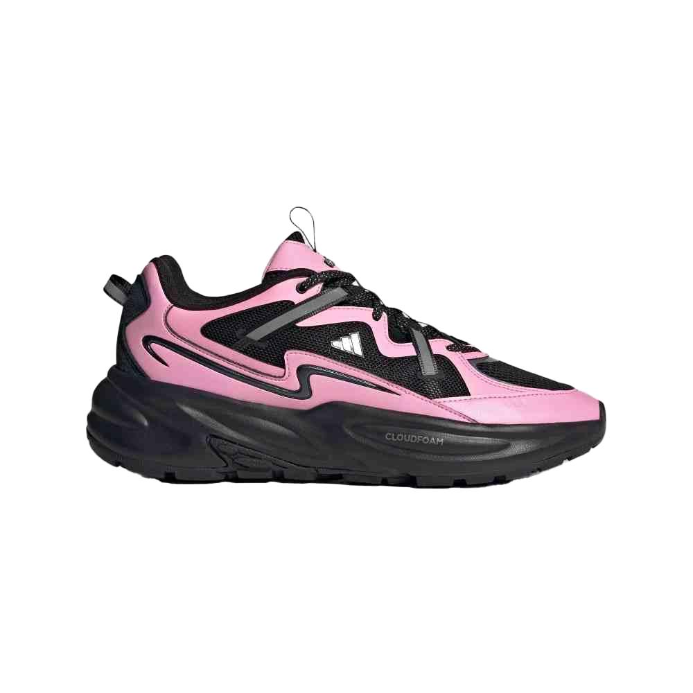 Adidas Ozwave Surge 2.0 Comfortable Versatile Shock Absorbing Durable Low Top Dad Shoes Unisex Sneakers Black Pink JQ9257