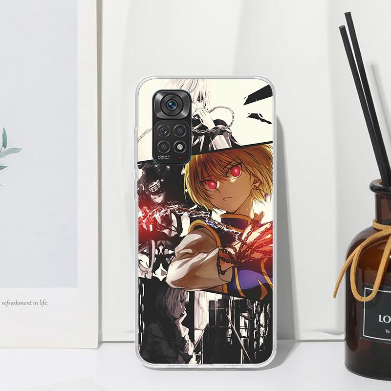 Huner X-Hunters Kurapika Phone Case For Xiaomi Redmi Note 15 13 14S 14 Pro Plus 12S 11S 10S 12 11E 10 11T Art Fundas Back Cover