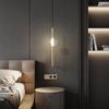 Cross-Border Copper Minimalist Pendant Light for Bedside or Dining