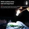 Rechargeable Mini Flashlight 10 Mode Portable Keychain Light Magnetic Torch USB Rechargeable Uv Lamp Emergency Camping Lantern