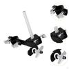 Cowbell Mounting Clamp Drum Zinc Alloy Strong Bearing Capacity Multifunctional Easy