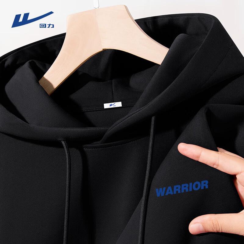 Warrior Men's Loose Fit Hooded Sweatshirt
