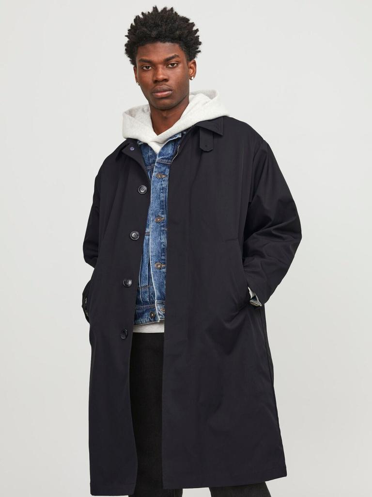 Пальто Jack & Jones Jorsantorini Mac Coat (12252938) черный