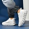 Men's shoes fly-woven running shoes spring and summer low-top mesh cloth surface lightweight breathable cushioning sports shoes casual jogging shoes