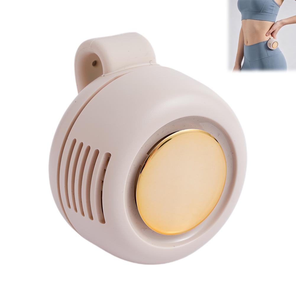 Small Fan Whirlwind Portable Buckle Mini Waist Hanging Handheld Clip Fan Mini Bladeless Electric Fan  For Outdoor Use