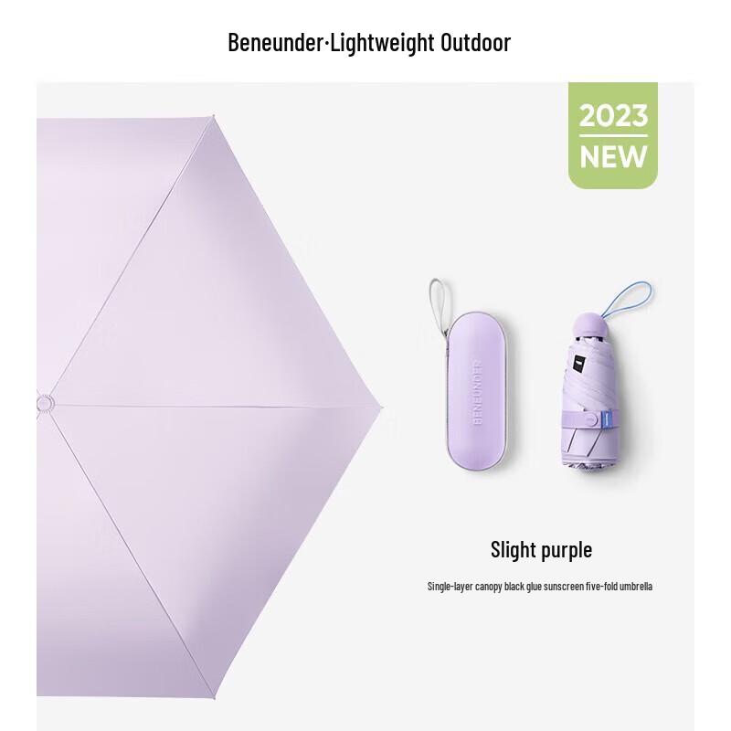 Beneunder Mini Capsule UV Sun/Rain Umbrella