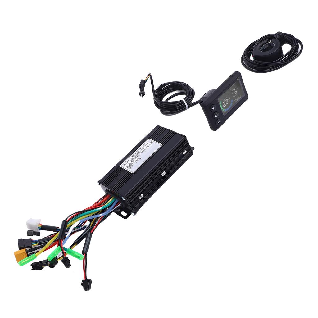 Electric Bike Controller Kit 36V 48V 26A 3 Mode Controller with 130X Thumb Throttle S869 Color Displ