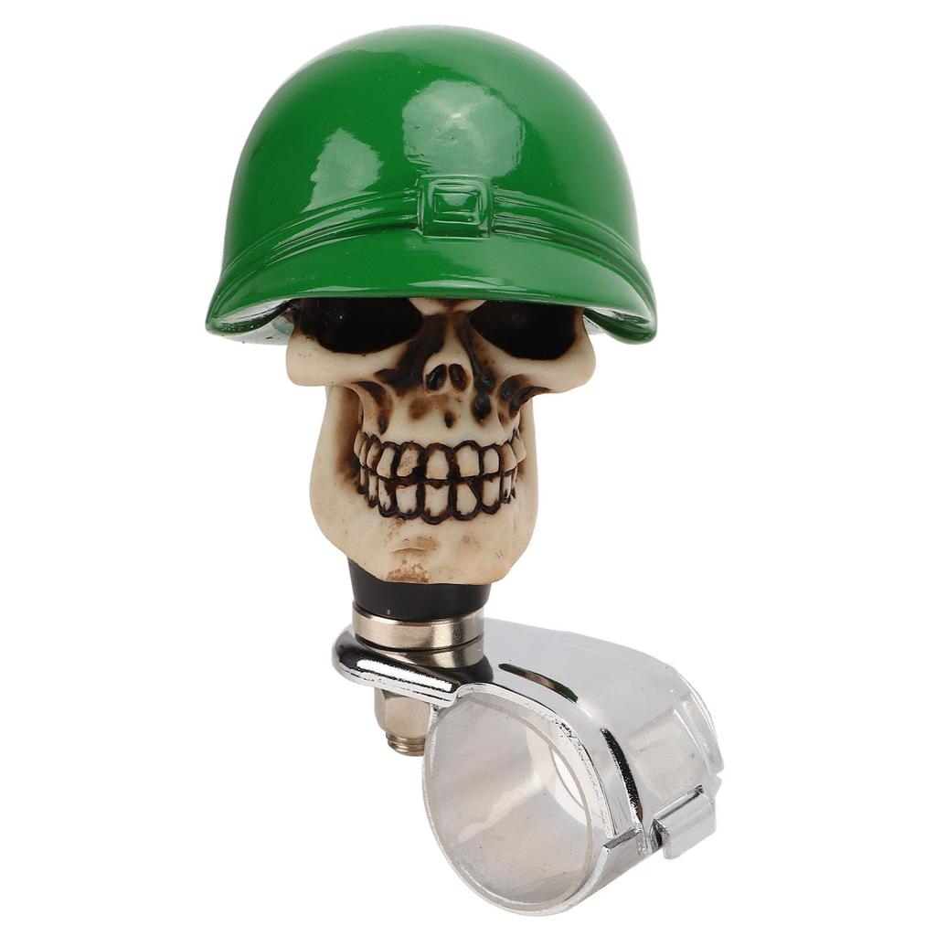 Spinner na volant ve tvaru lebky, posilovač, rukojeť pro auto, knoflík pro sebevraždu pro auta, nákladní auta, traktory, lodě