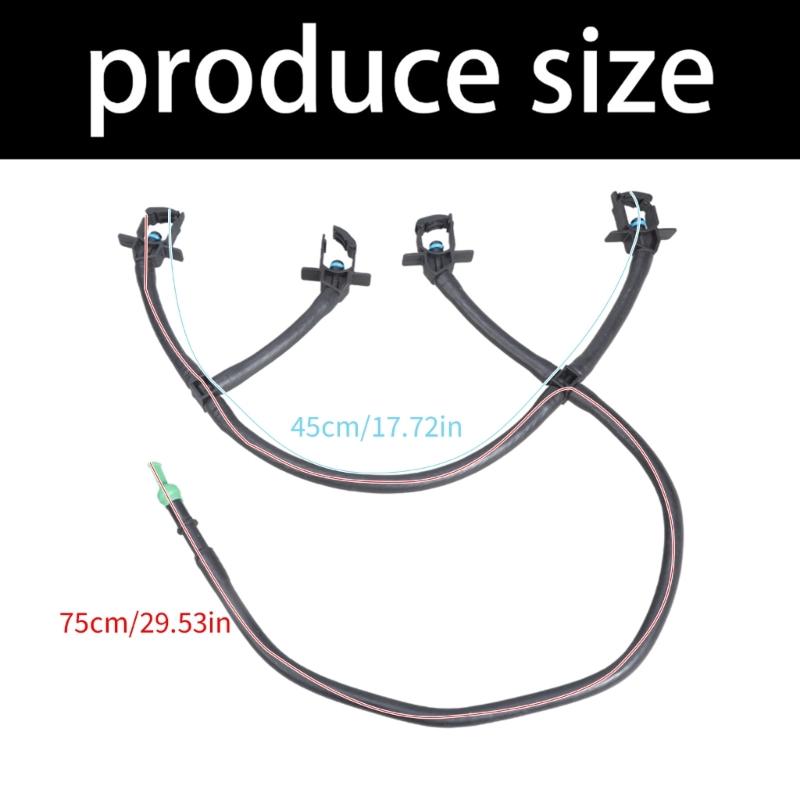 Fuel Injector Leak Off Pipe 3S7Q9K022CC 3S7Q9K022DA 3S7Q9K022CD for Transit 2000-2006 Return Hose Line Auto Accessories