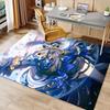 Genshin Impact Furina1 Printed Absorbent Washable Carpet, Non-Slip Bathroom Mats, Kitchen Rugs, Yoga Mat,Living Room Entrance, Camping Picnic Rugs