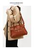 European & American Retro Tote for Women 2025 – Large Capacity Handheld Briefcase for Business Travel & Commuting