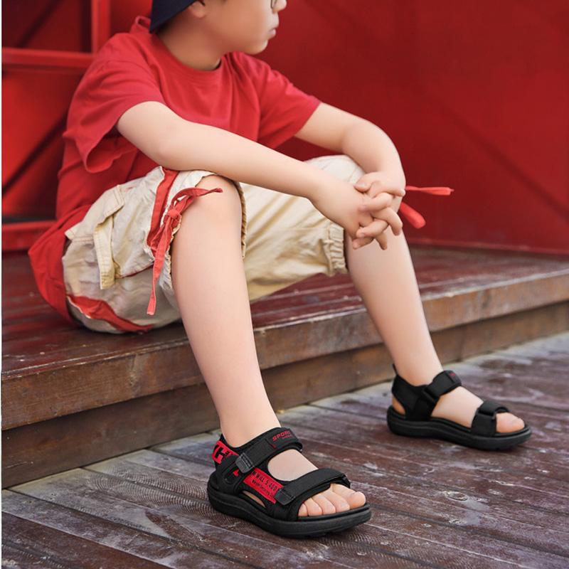 Summer Kids Sandals Breathable Boys Sandals Soft Comfortable Children Shoes Outdoor Beach Kids Lightweight Sandal