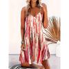 Elegant Spring and Summer New Printed Women's Camisole Dress