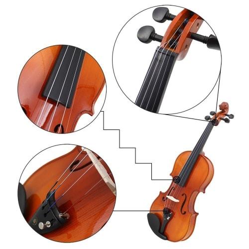 Imelod Universal Violin Strings, Set of 2 (G-D-A-E), Steel Core, Nickel Silver Ends for Violin and Fiddle Strings