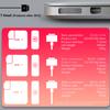 Adattatore di alimentazione da 45 W, 60 W e 85 W compatibile con caricabatterie MacBook per MacBook Air/Pro Magsafe 1/2 adattatore di alimentazione magnetico caricabatterie A1286