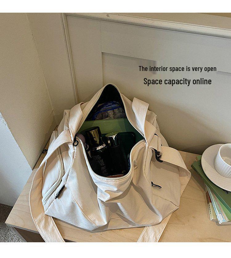 Large Capacity Short Trip Fitness Bag with Dry-Wet Separation for Easy Carrying - Unisex