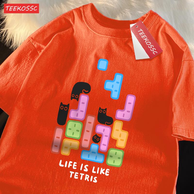 

Блок Черный Кот Милый Маленький Котмальчик Футболка Графическая Хлопковые Футболки Высококачественная Крутая Футболка Милая Оверсайз Короткий Рукав 4XL