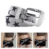 Modern Women Jeans Belt Studded Western Punk Belt Impressive Gothic Style