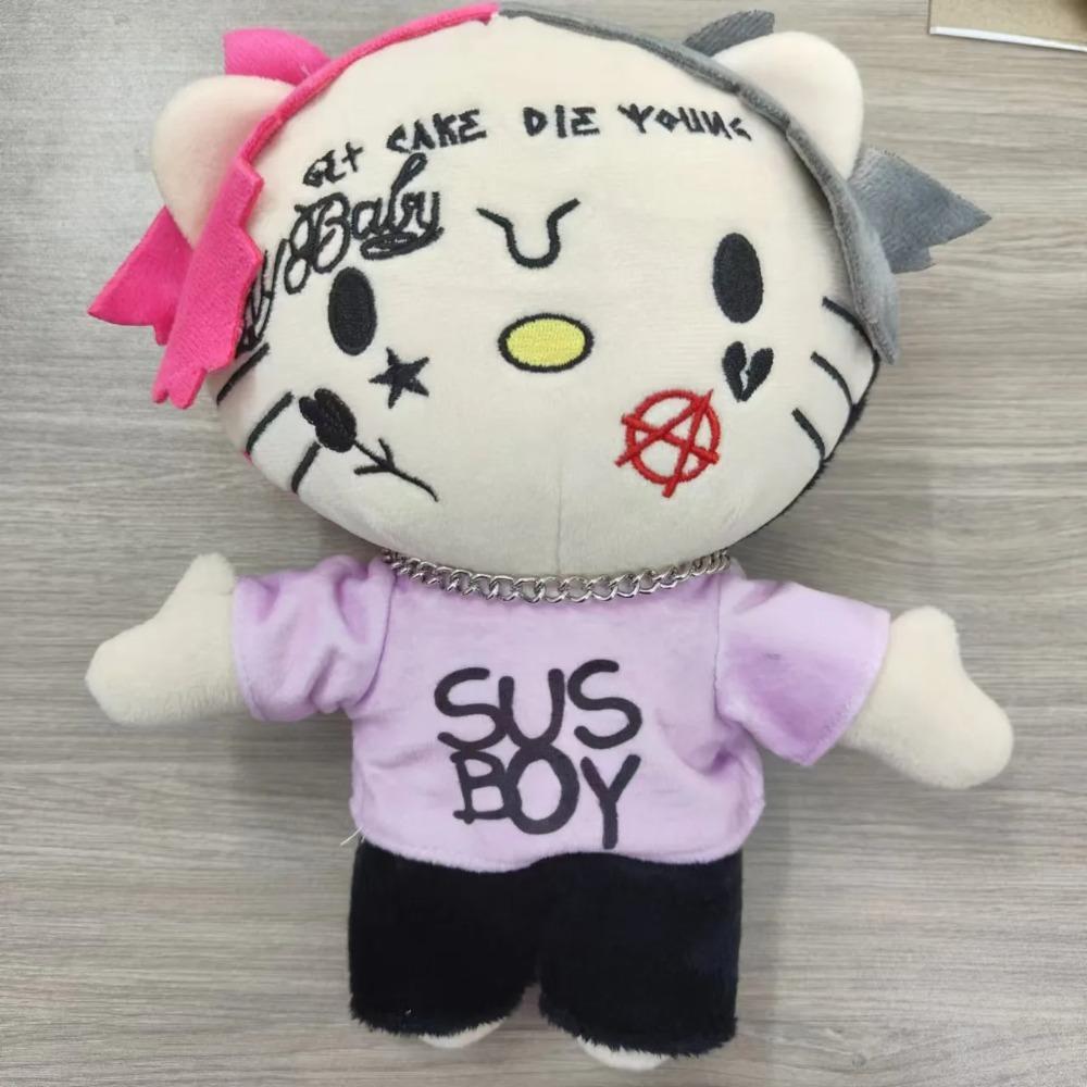 22CM LIL PEEP Plüschpuppe Hallo Selena Plüschtiere Niedliche Cartoon Anime Plüschpuppe Weiche Kuscheltiere Zimmerdekoration Kinderspielzeug Geschenke