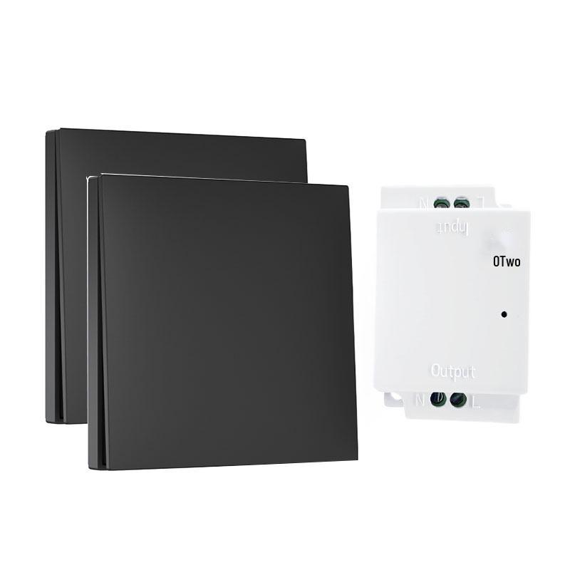 Self-Powered Wireless Switch: Stick-On Multi-Control Remote for 86-Type Panels, No Wiring Needed