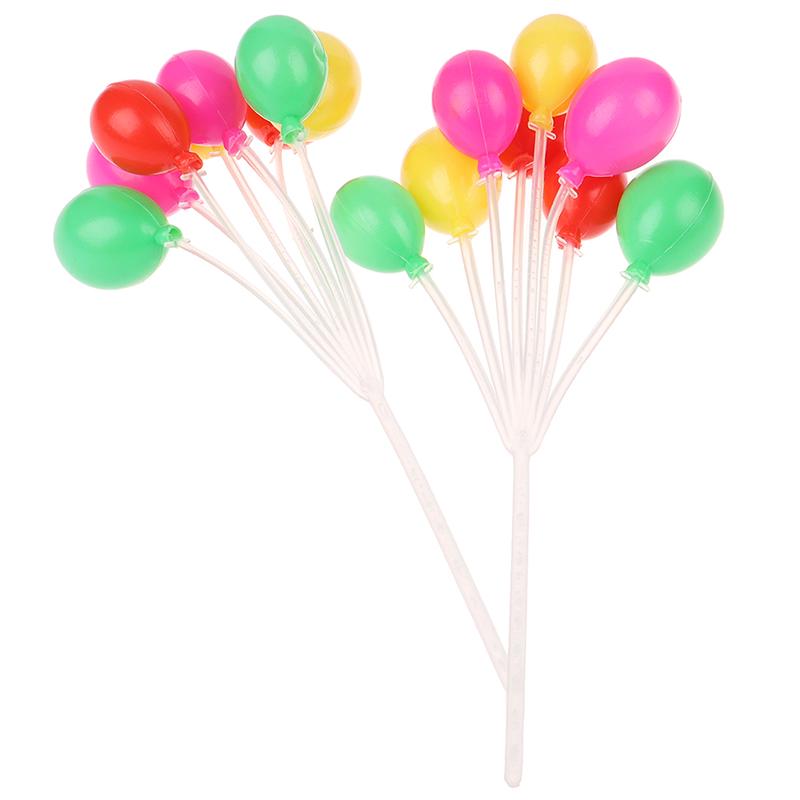 1Pc Garden Ornament Mini Balloon Plant Fairy Dollhouse Home Miniature Decor Gift