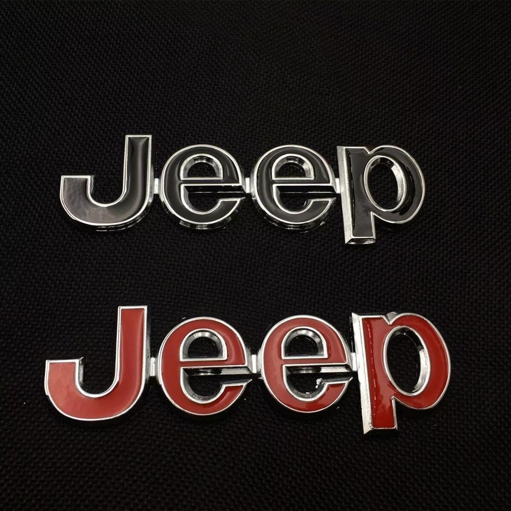 For Jeep Wrangler Tj Jk Jl Grand Cherokee Commander Renegade Liberty Compass Patriot Front Trunk Side Alloy Emblem Modification