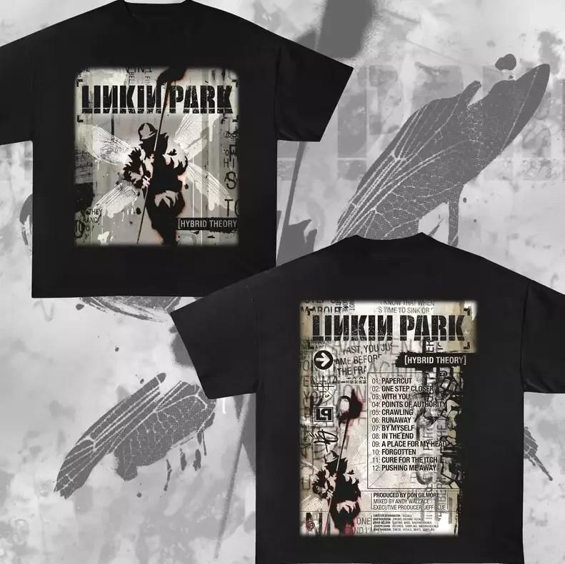 РЕДКИЙ! ФУТБОЛКА LINKIN PARK, футболка Hybrid theory ГОРЯЧАЯ НОВИНКА Унисекс Футболка S