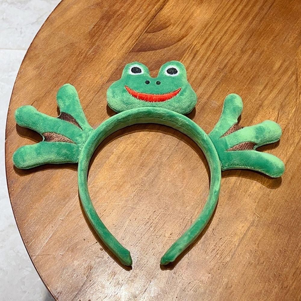 Animal Vegetable Headband Tortoise Frog Plush Hairband Gift   Cosplay