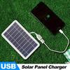 5V 2W USB Solar Panel Outdoor Hiking Waterproof Camping Portable Battery Mobile Power Battery Solar Mobile Phone Charger