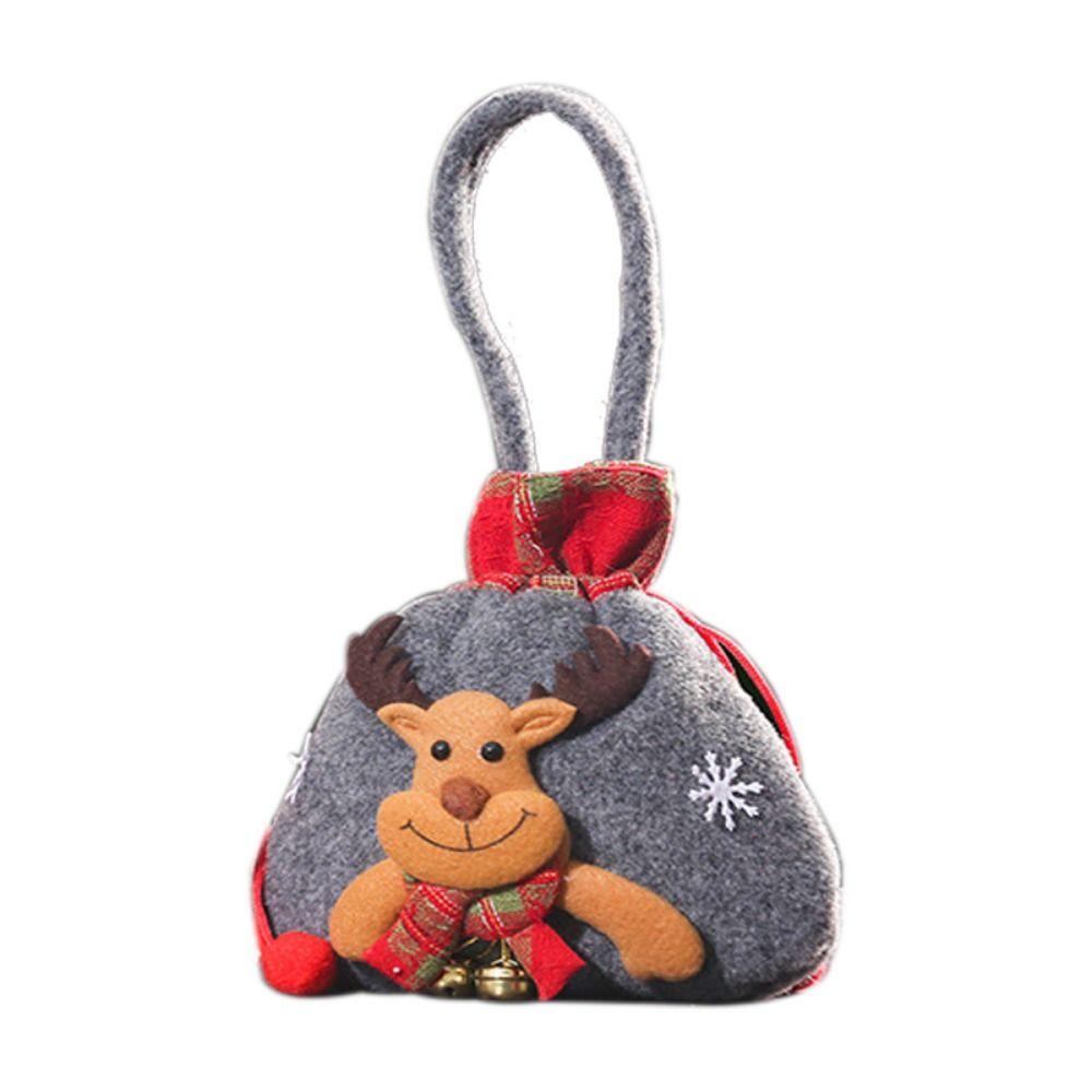 Weihnachtsmann/Schneemann/Elch Weihnachtsgeschenk Schneemann Puppe Tasche Cartoon Weihnachtsmann Geschenktasche Feiertag