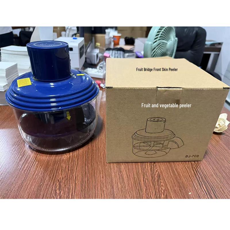 Многофункциональная электрическая овощечистка: Автоматическая очистка для винограда, чеснока, фруктов и овощей