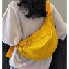 Large Capacity Dumpling Bag Women's New Lightweight Crossbody Bag Nylon Commuter Bag Sports Cycling Bag