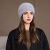 New Colored Diamond Hat Women's Winter Outdoor Fashion Thickened Warm Knitted Hat