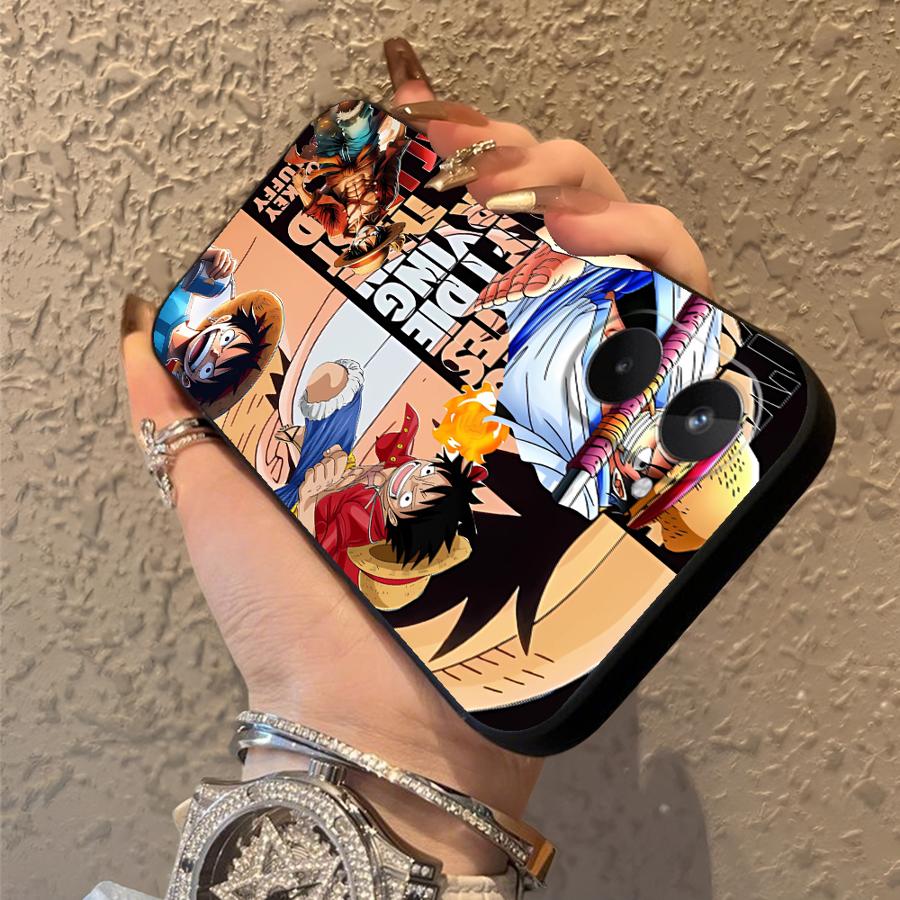 Phone Cover Case for Realme 12 14 GT Master Neo2 C25 C21 C15 C12 11 Pro P3 Ultra Nazro 50 50i C33 C35 C53 C55 Anime Luffy Zoro