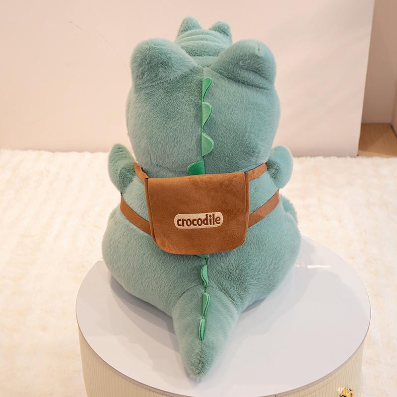 Hot Sale 3 Colors Crocodile Plush Toy Soft Stuffed Alligator Animals Doll Mr. Crocodile Cartoon Toy Friend Birthday Gift Present