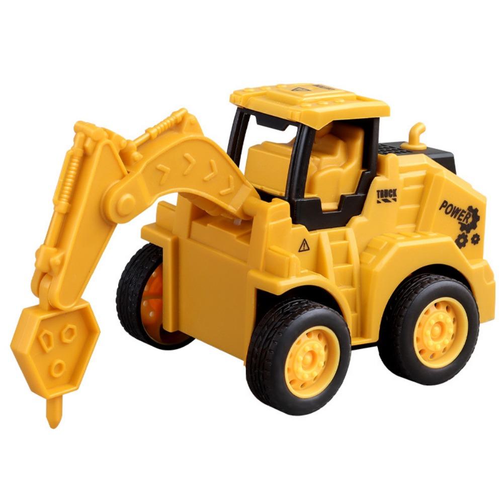 Yellow Engineering Vehicle Model 6 Styles Forklift Car  Children Educational Toys