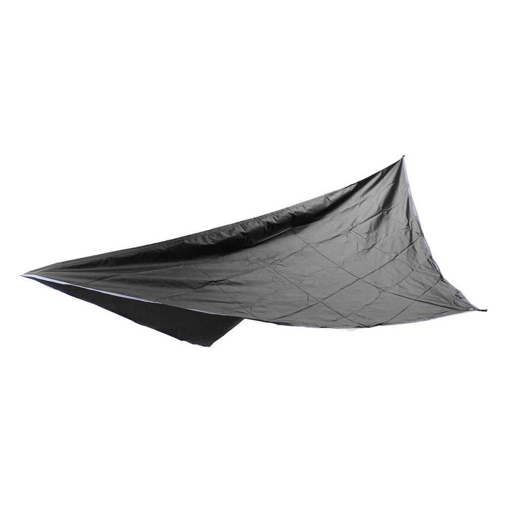Campingmarkis Multifunktionell Fyrkantig Solskydd Vattentät Tältpresenning Utomhus Hängmattatält för