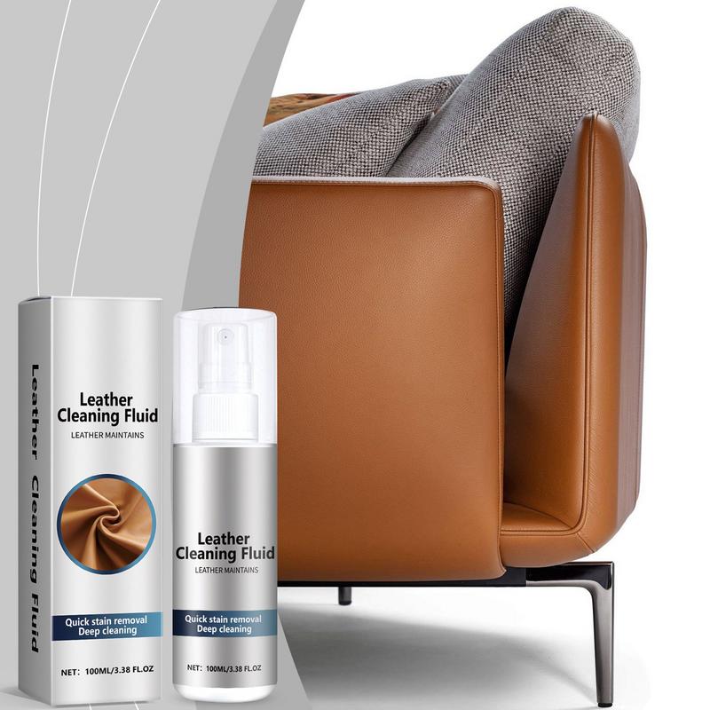 Środek do czyszczenia i odżywiania mebli skórzanych 100ml Środek do czyszczenia skóry syntetycznej Produkty do pielęgnacji skóry Roztwór do głębokiego czyszczenia skóry Dla
