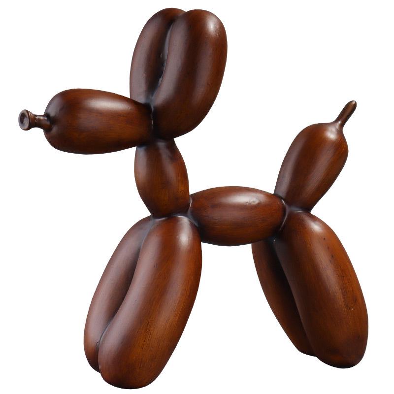 Nordic Creative Resin Balloon Dog Figurines - Home & Wine Cabinet Decor