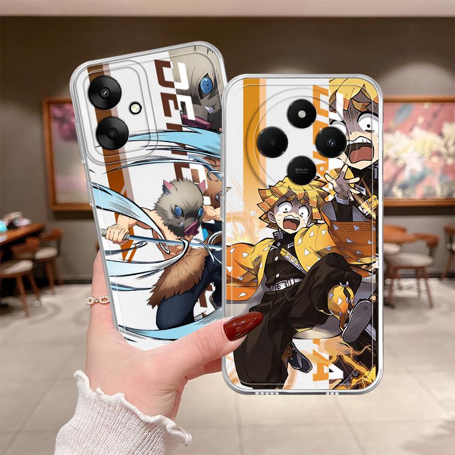 D-Demon Anime S-Slayer Case for Xiaomi Poco X3 Pro X3 NFC Soft Phone Cover