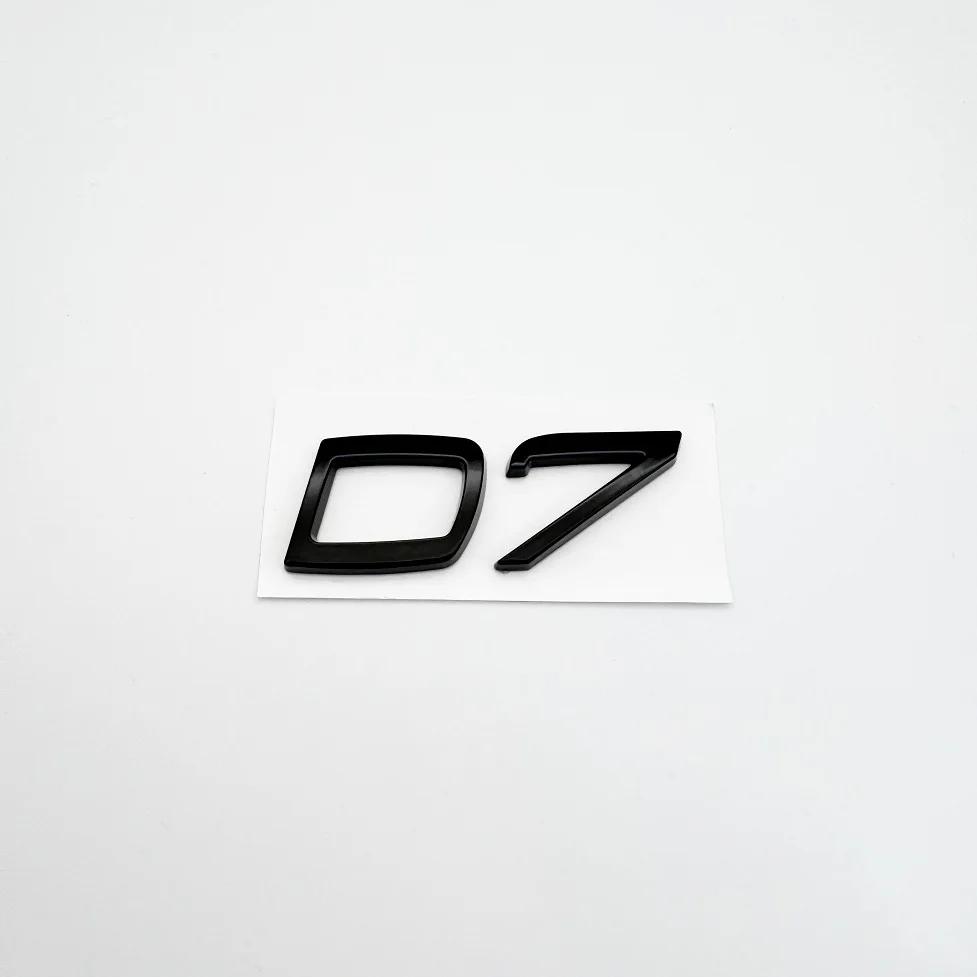 Metal para Coche D2 D3 D4 D5 D6 D7 Letras Logo Emblema de Maletero Insignia Pegatina Para Volvo S40 S60 V40 V50 XC40 XC60 V70 V60 S90 C30 XC90