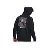 Under Armour Rose Letter Print Heavyweight Cotton Training Hoodie Men Hoodies Black 1379688-001