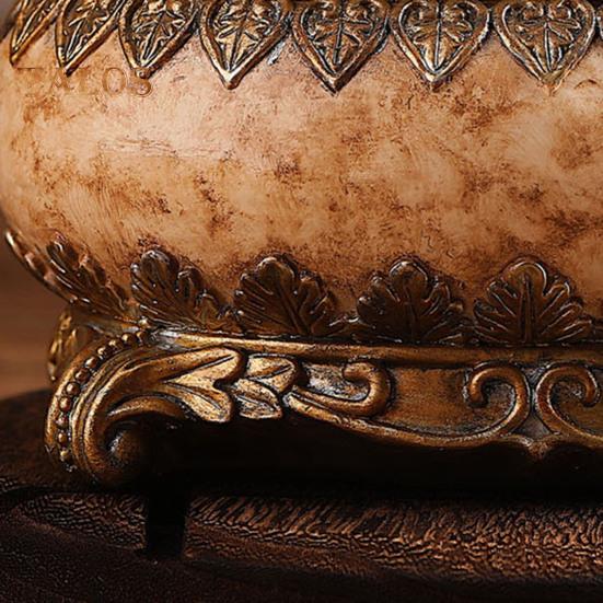 Cutie de bijuterii vintage cu capac Inele rezistente la praf de capacitate mare Colier Organizator decorativ elegant Cutie ovală pentru bijuterii