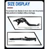 For SYM CRUiSYM 125/250/300/150X 2020-Present Motor Clutch Lever Brake Lever Set Adjustable Folding Handle Levers CRUiSYM300